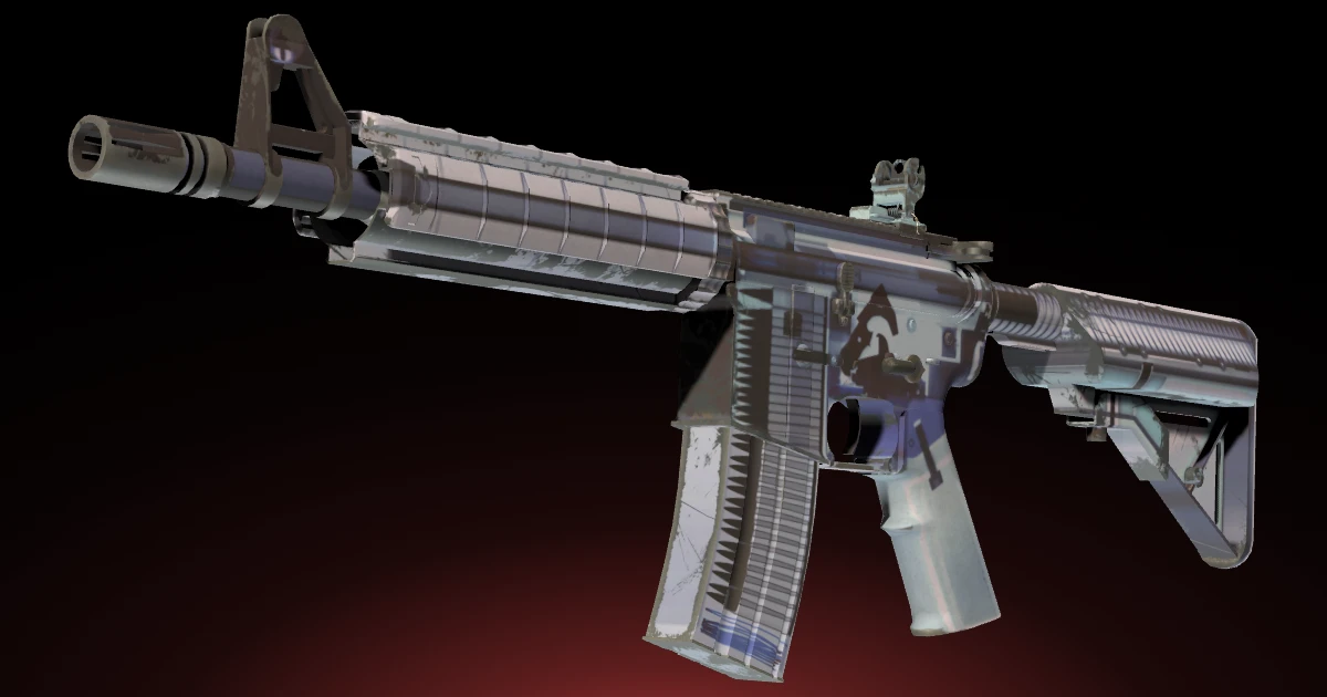 M4A4 | X-Ray skin in CS2