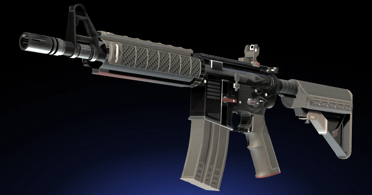M4A4 | Magnesium skin in CS2