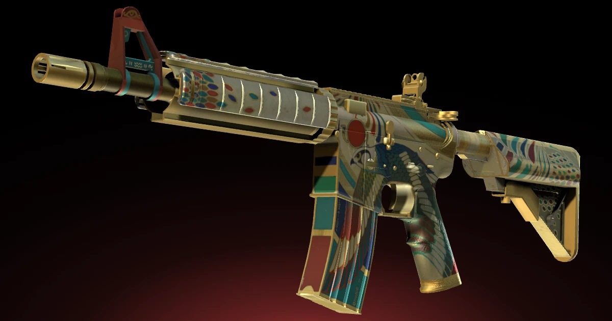 M4A4 | Eye of Horus skin in CS2