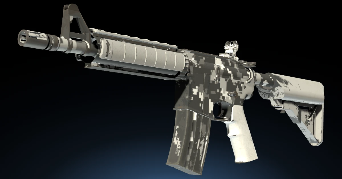 M4A4 | Urban DDPAT skin in CS2