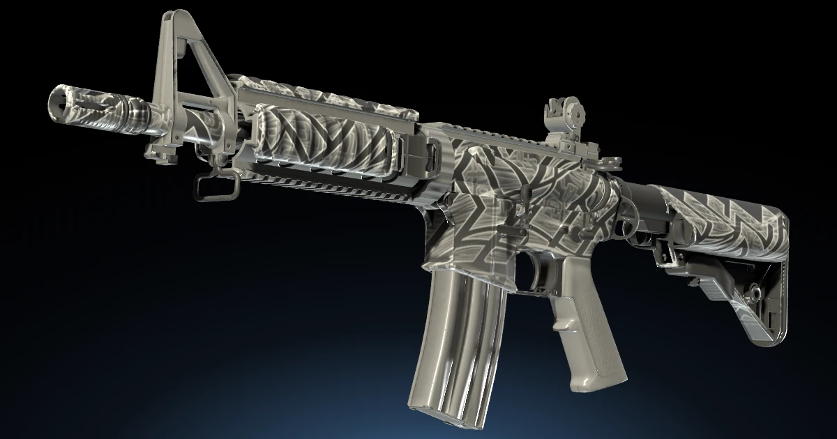M4A4 | Aeolian Dark skin in CS2