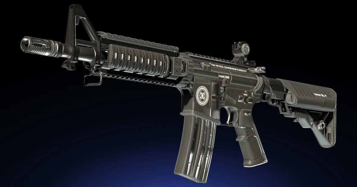 M4A4 | Dark Operative skin in CS2