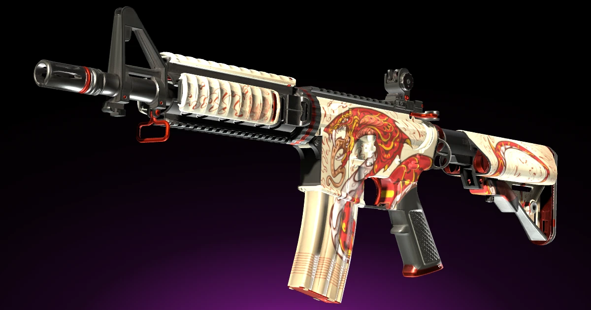 M4A4 | Falak skin in CS2