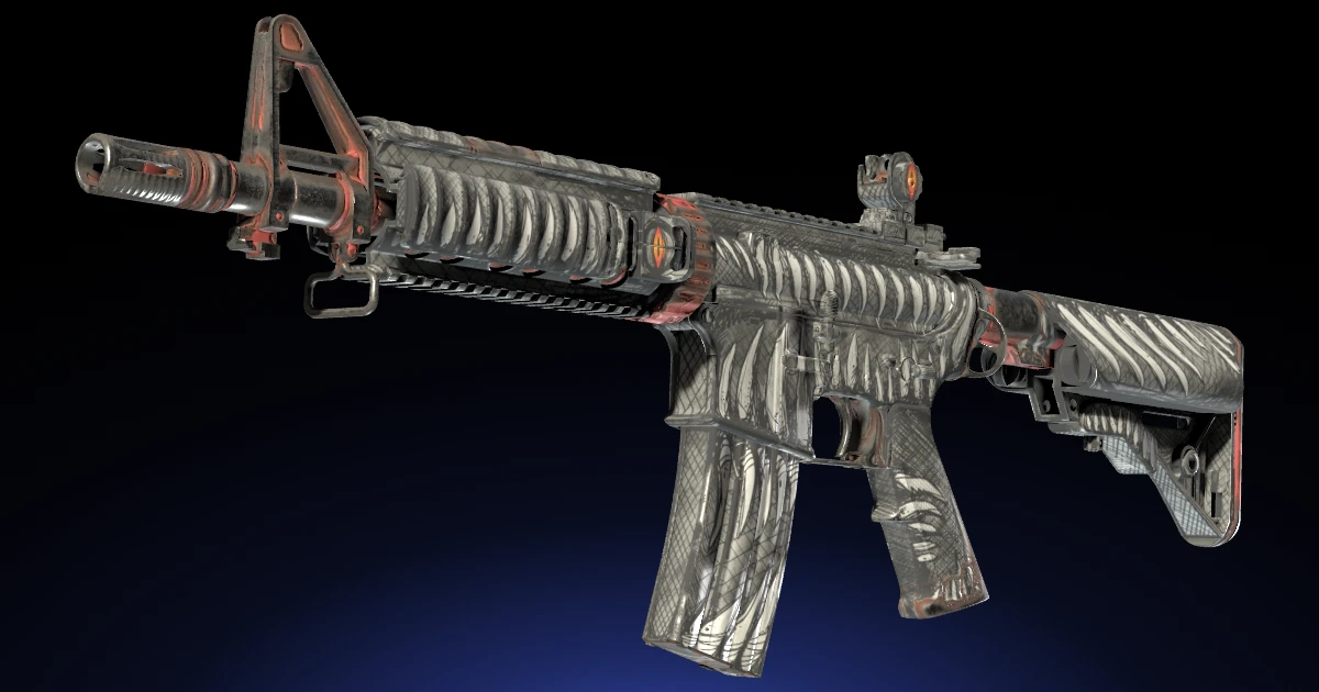 M4A4 | Zubastick skin in CS2