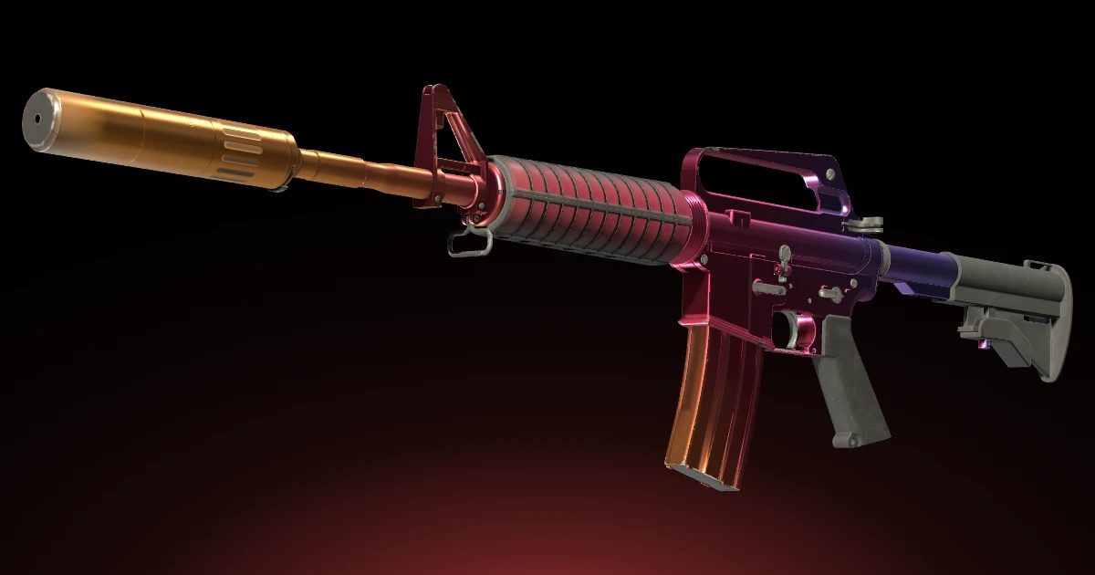 M4A1-S | Fade skin in CS2