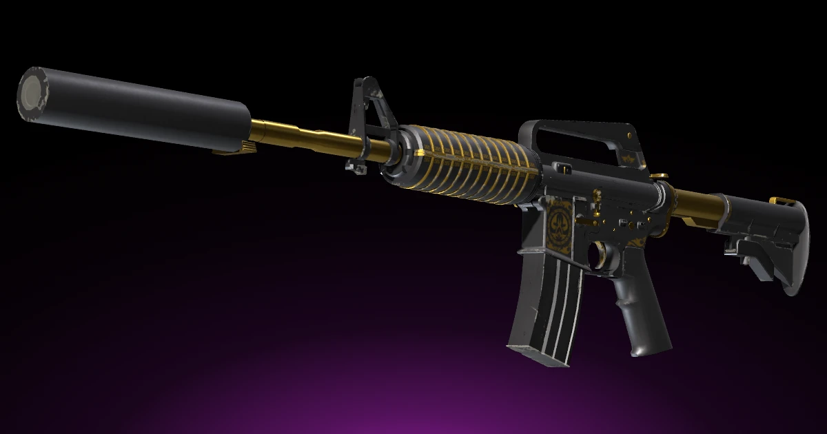 M4A1-S | Knight skin in CS2
