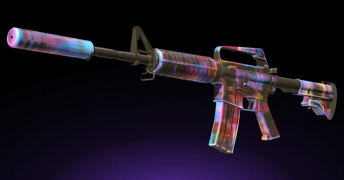 M4A1-S | Glitched Paint skin in CS2