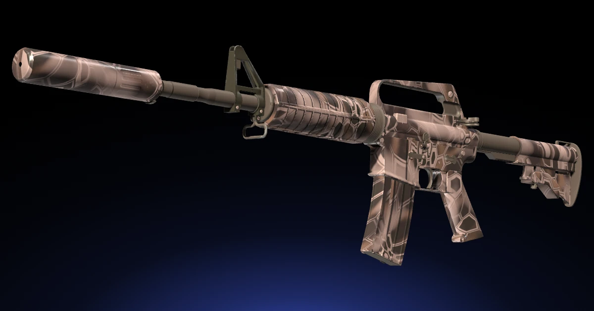 M4A1-S | Rose Hex skin in CS2