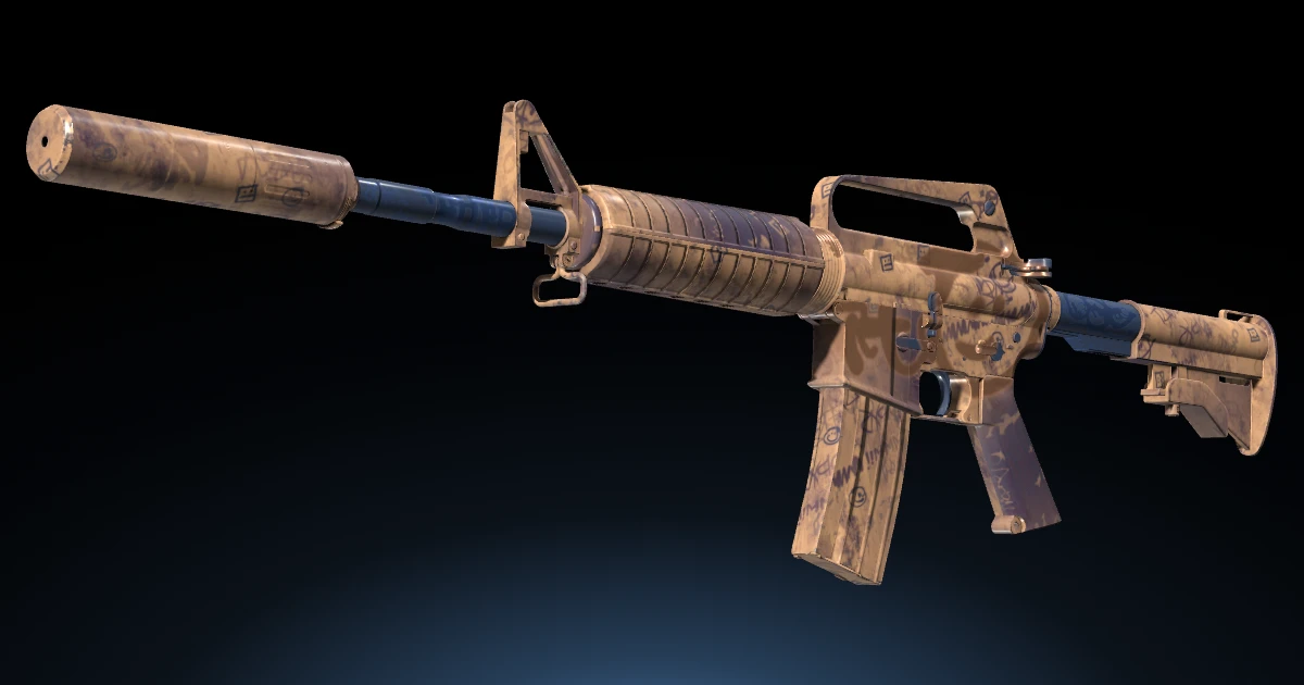 M4A1-S | Wash me plz skin in CS2