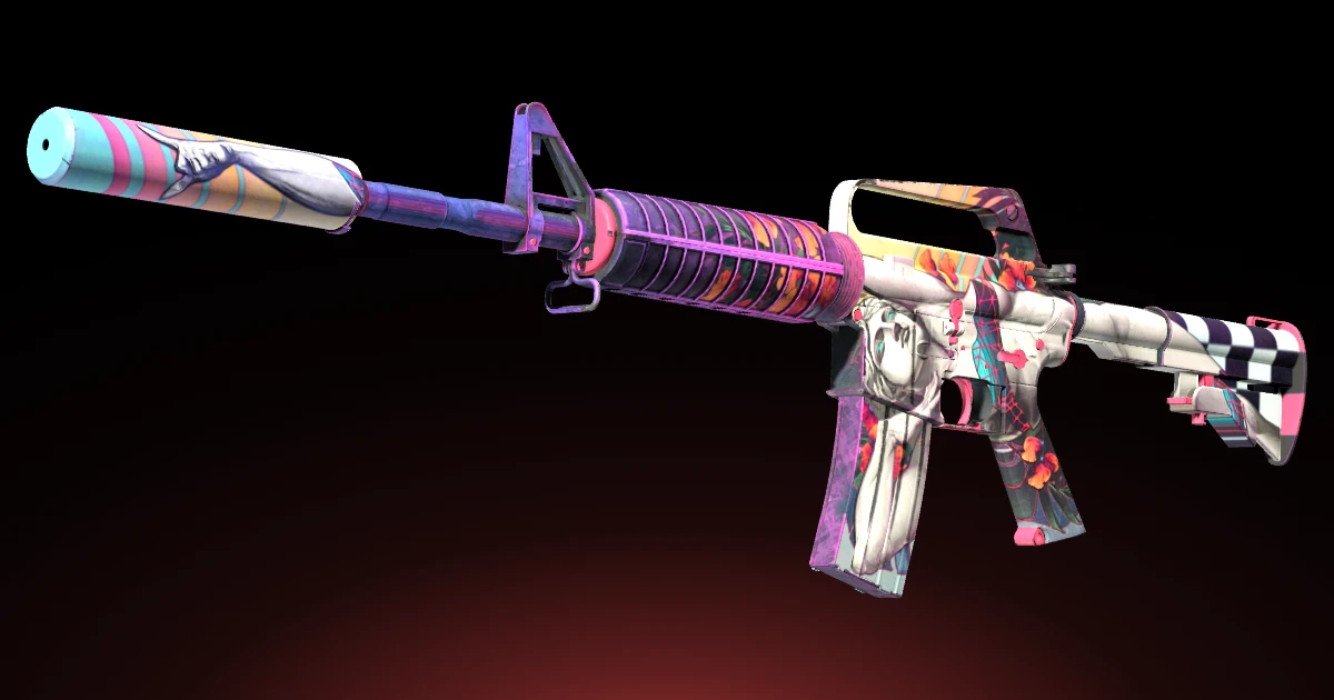 M4A1-S | Vaporwave skin in CS2