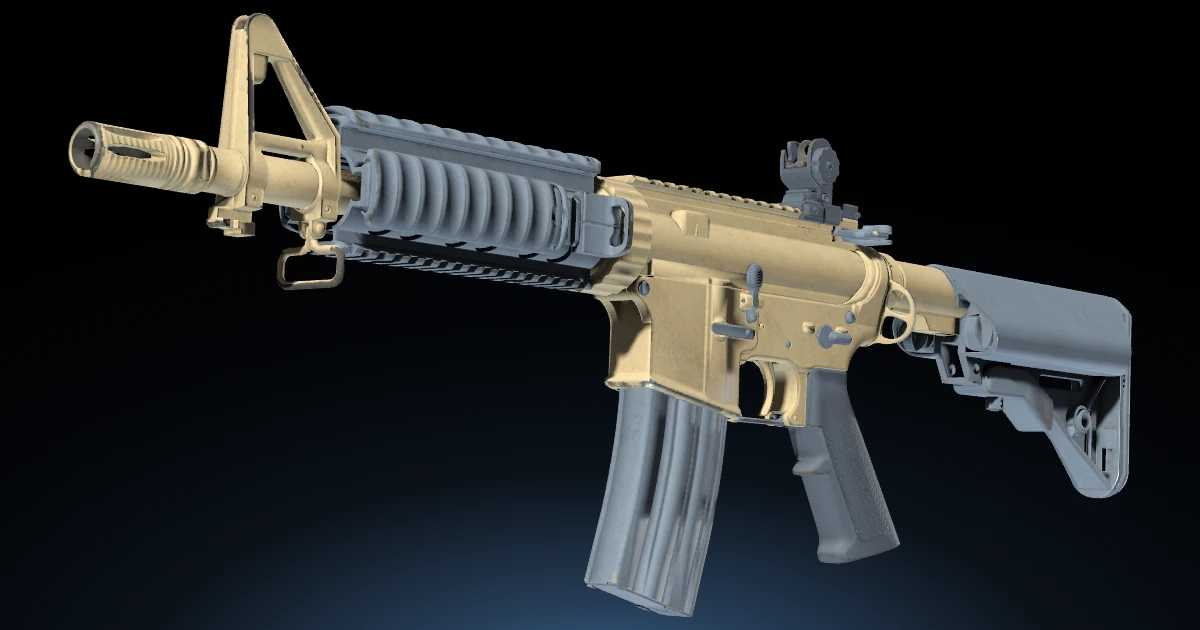 M4A4 | Tornado skin in CS2