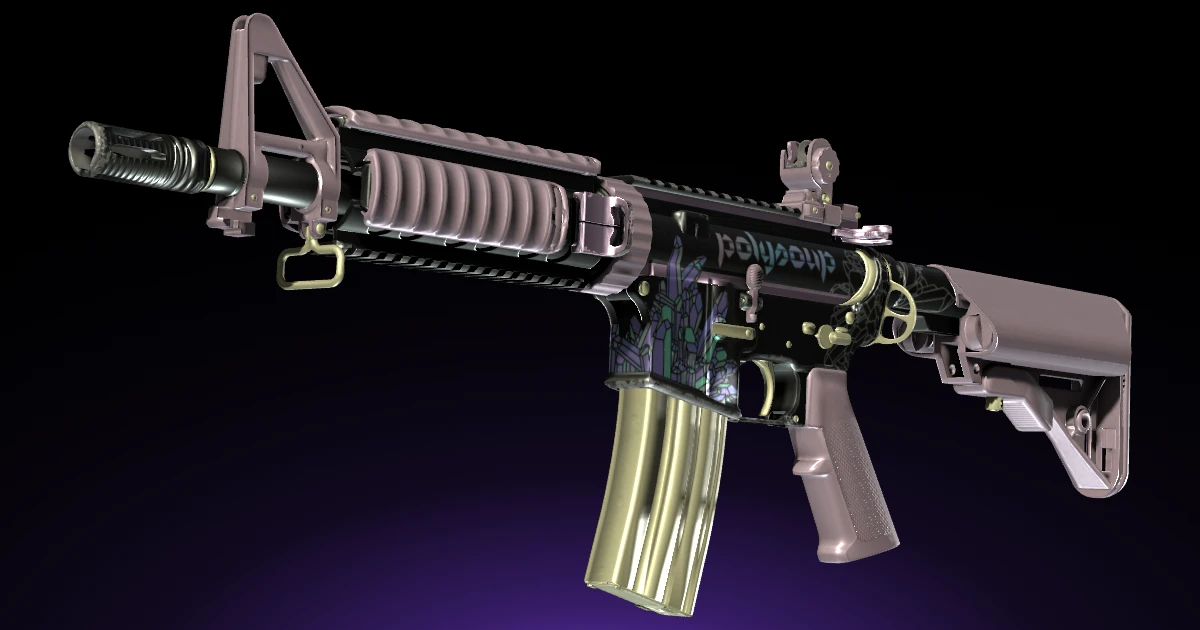 M4A4 | Polysoup skin in CS2