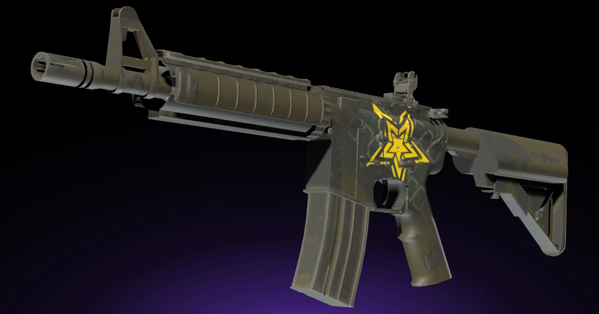 M4A4 | Zirka skin in CS2