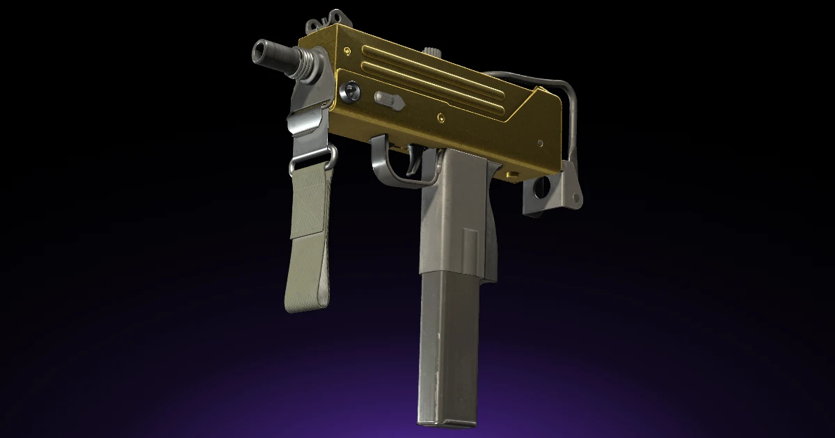 MAC-10 | Gold Brick skin in CS2