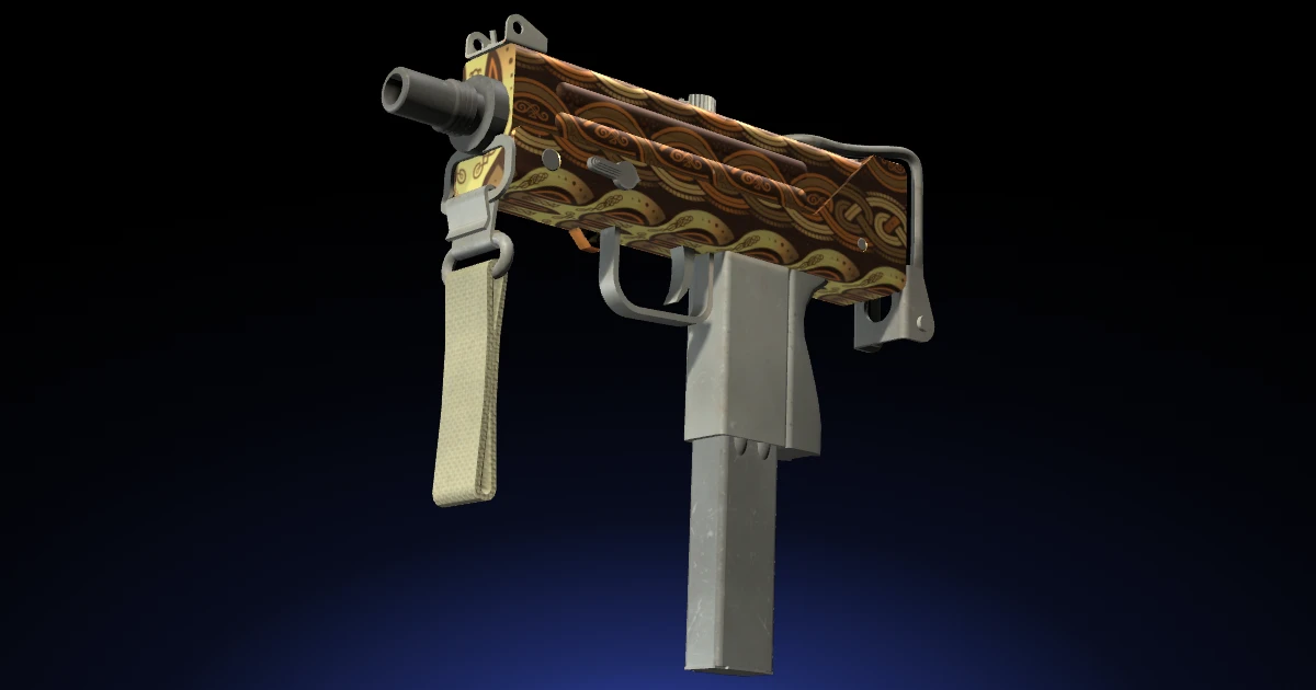 MAC-10 | Copper Borre skin in CS2