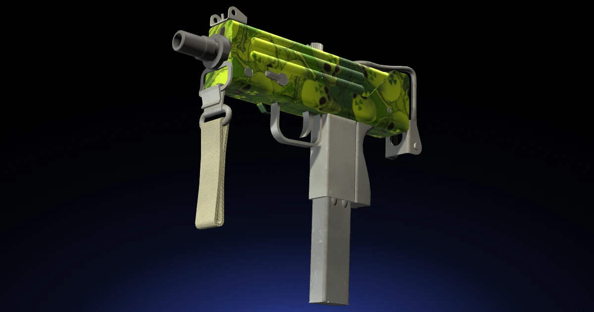 MAC-10 | Nuclear Garden skin in CS2
