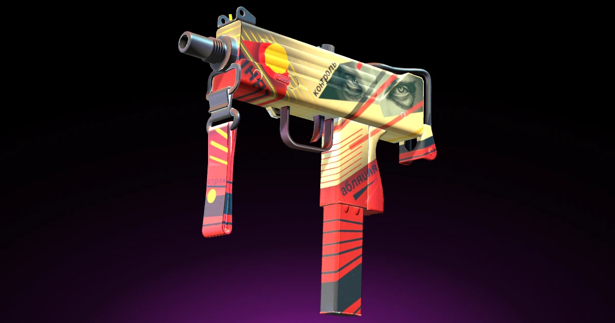 MAC-10 | Propaganda skin in CS2