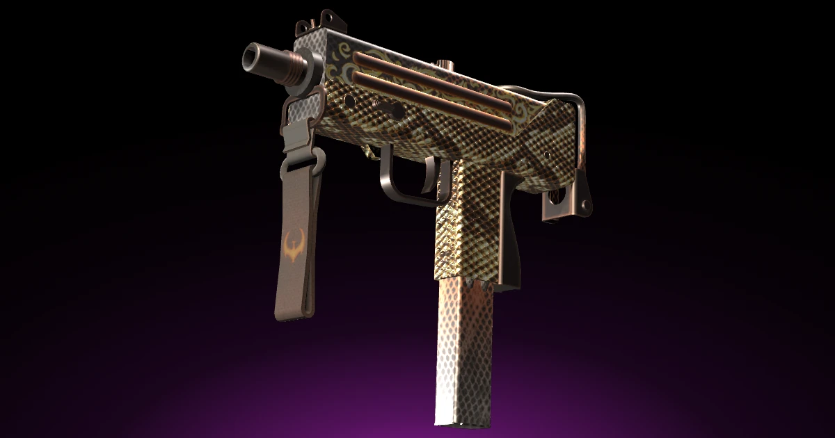 MAC-10 | Hot Snakes skin in CS2