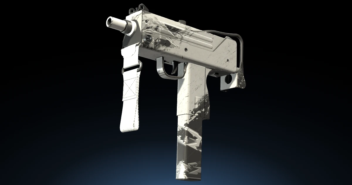 MAC-10 | Snow Splash skin in CS2