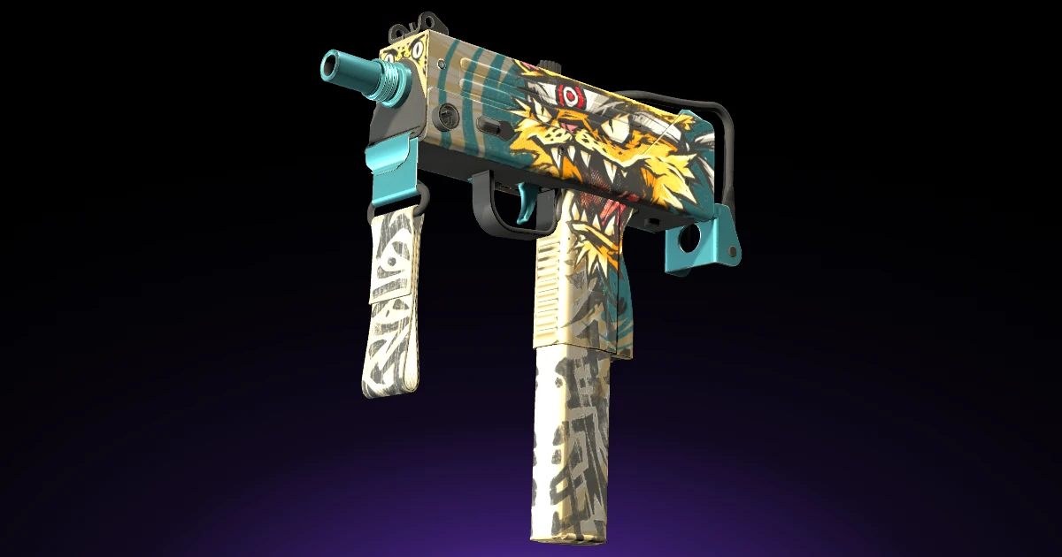 MAC-10 | Cat Fight skin in CS2