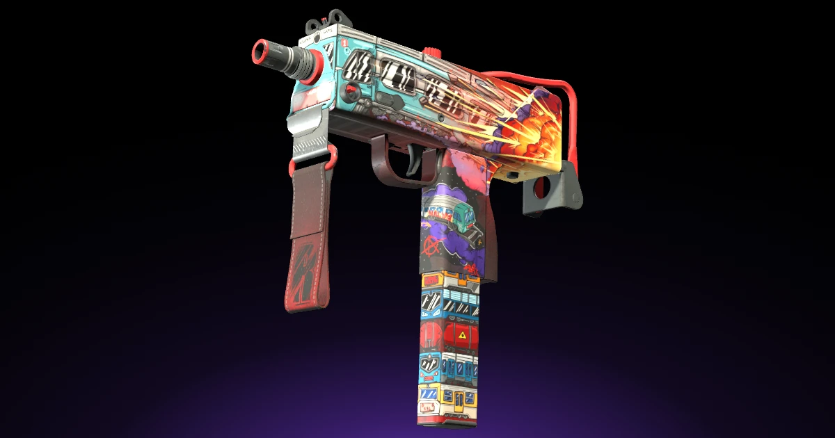 MAC-10 | Derailment skin in CS2