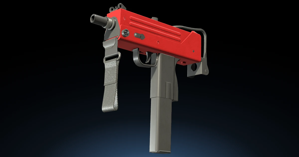 MAC-10 | Candy Apple skin in CS2