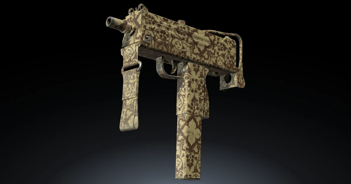 MAC-10 | Sienna Damask skin in CS2