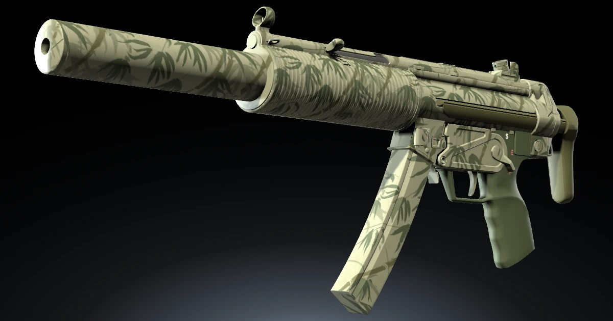 MP5-SD | Bamboo Garden skin in CS2