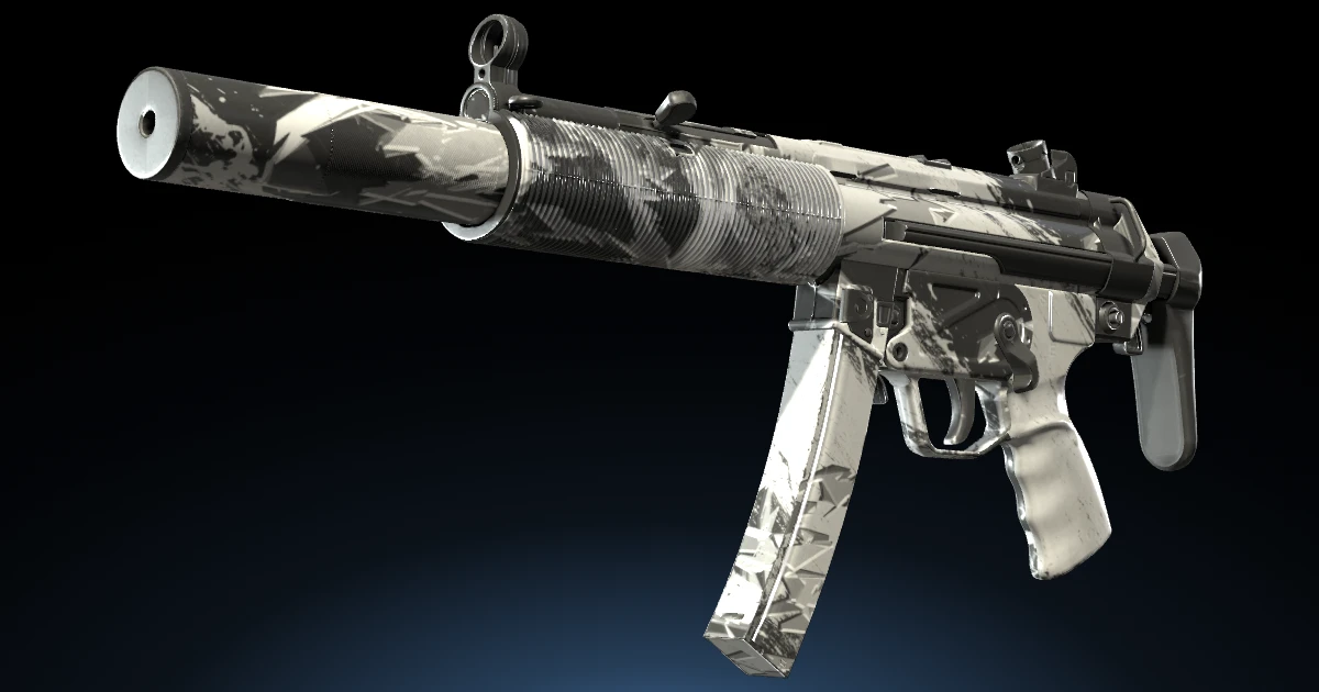 MP5-SD | Snow Splash skin in CS2