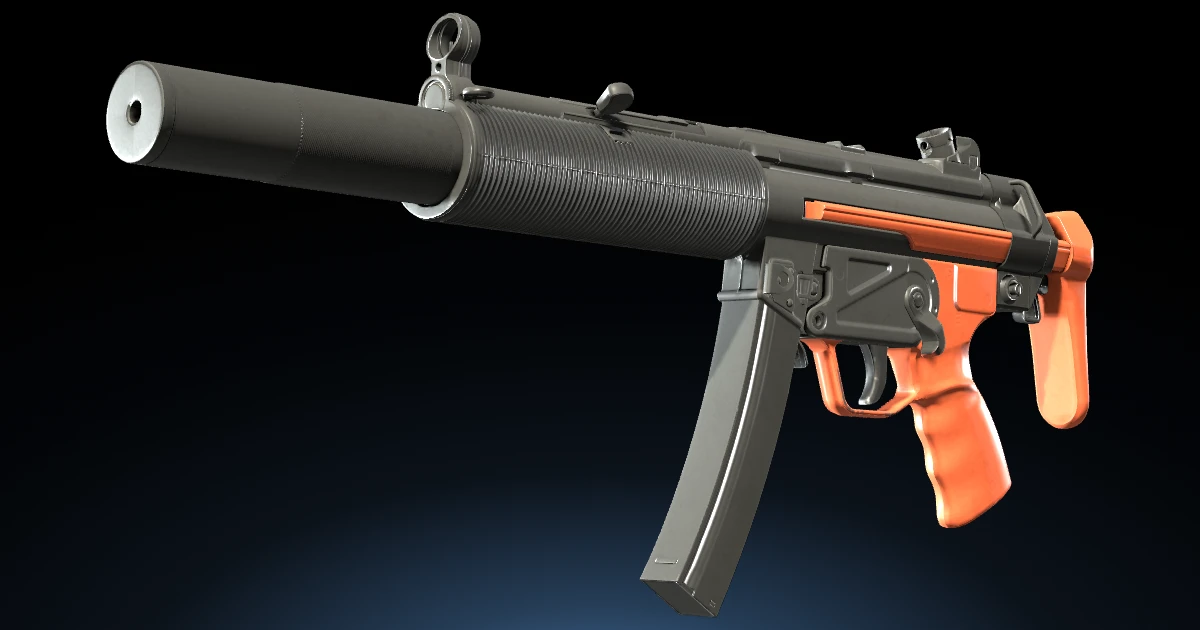 MP5-SD | Nitro skin in CS2