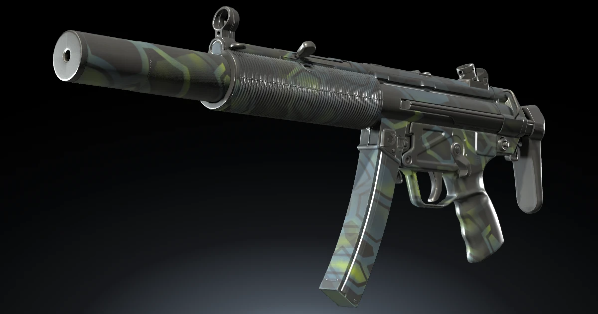 MP5-SD | Lime Hex skin in CS2