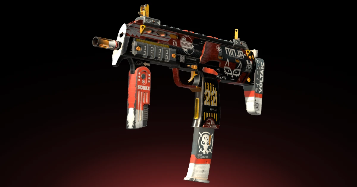 MP7 | Bloodsport skin in CS2