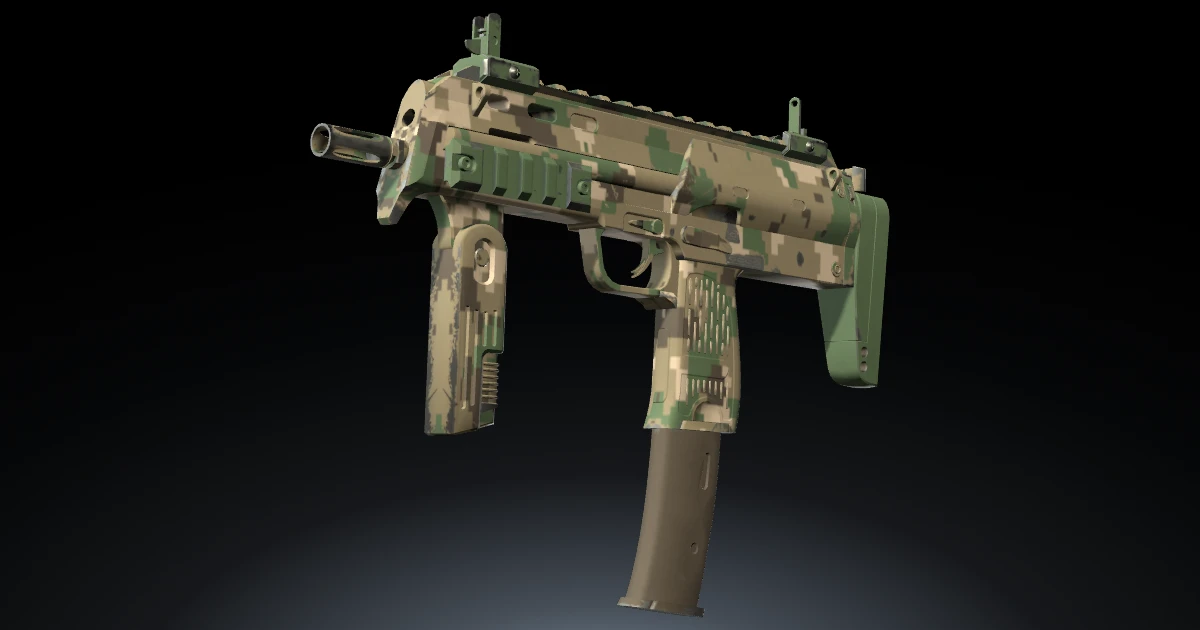 MP7 | Forest DDPAT skin in CS2