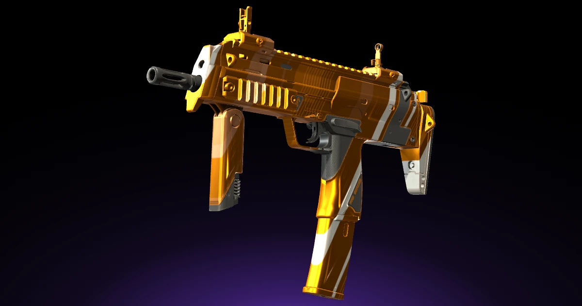 MP7 | Amberline skin in CS2