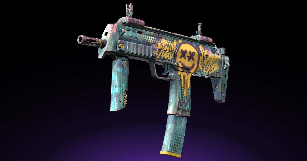 MP7 | Just Smile skin in CS2