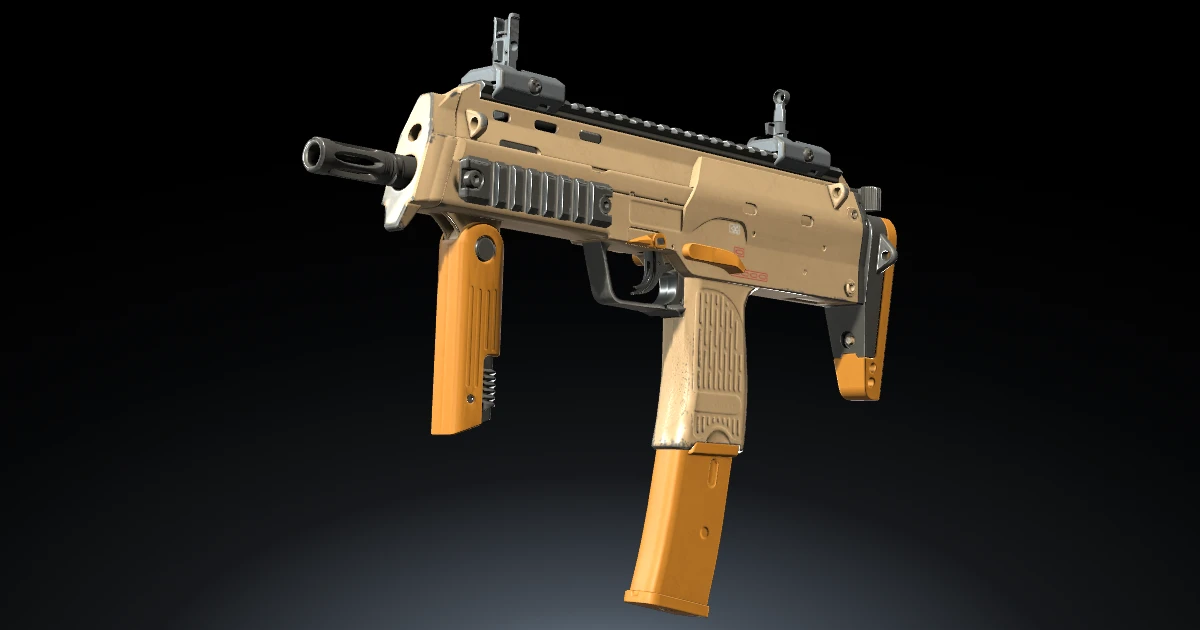 MP7 | Short Ochre skin in CS2