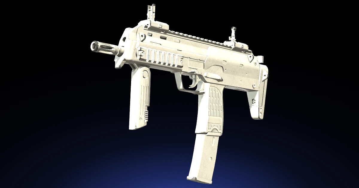 MP7 | Whiteout skin in CS2