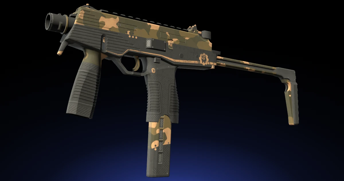 MP9 | Black Sand skin in CS2