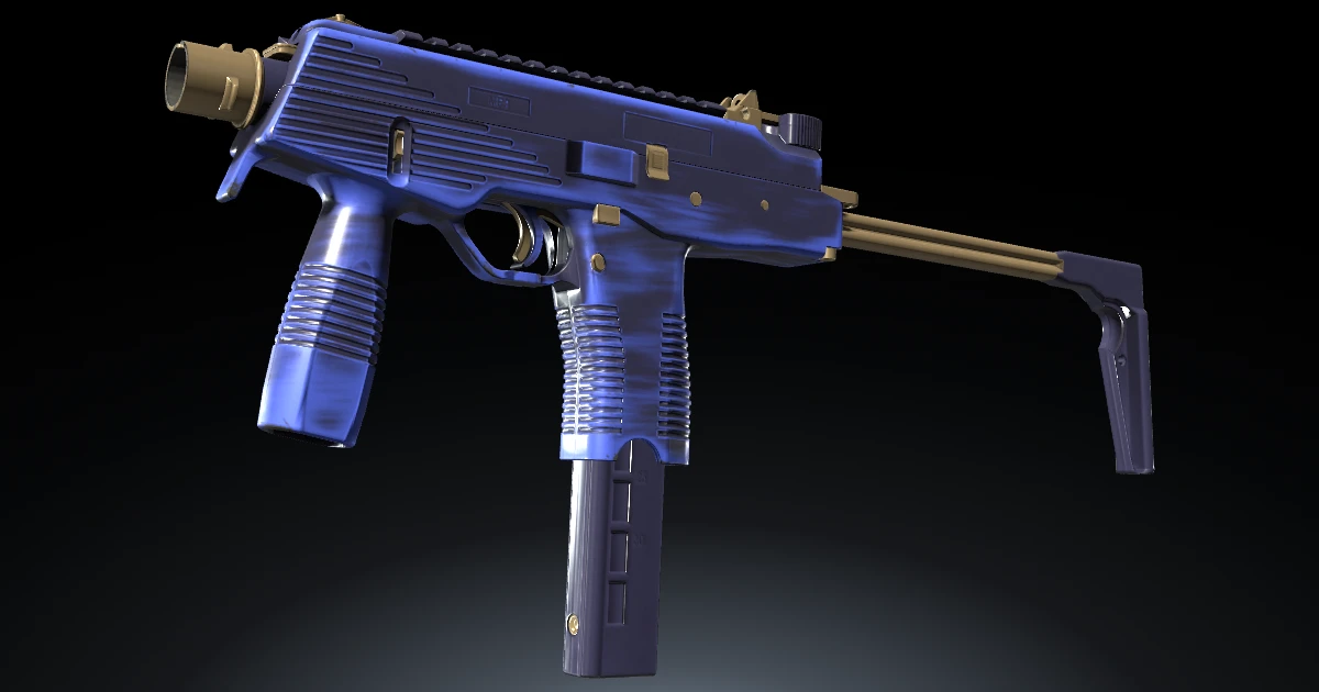 MP9 | Buff Blue skin in CS2
