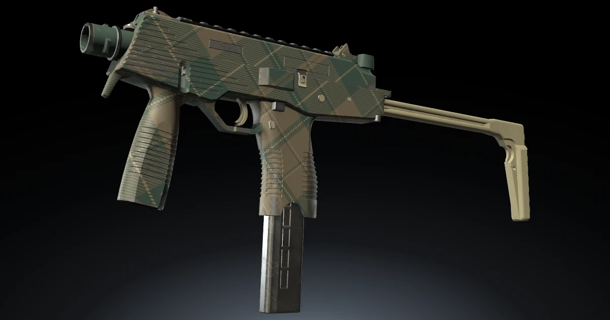 MP9 | Green Plaid skin in CS2