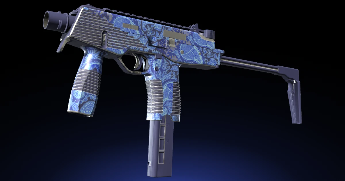 MP9 | Cobalt Paisley skin in CS2