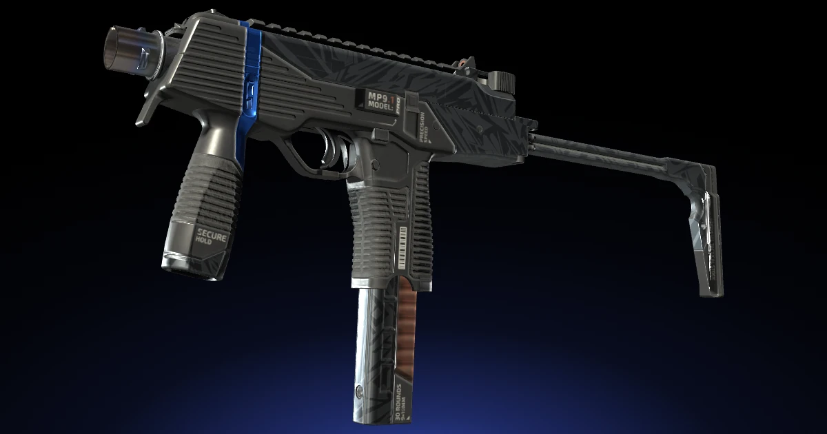MP9 | Nexus skin in CS2