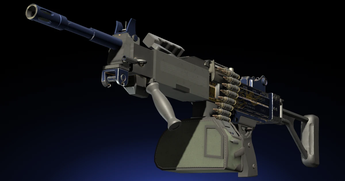 Negev | Man-o'-war skin in CS2