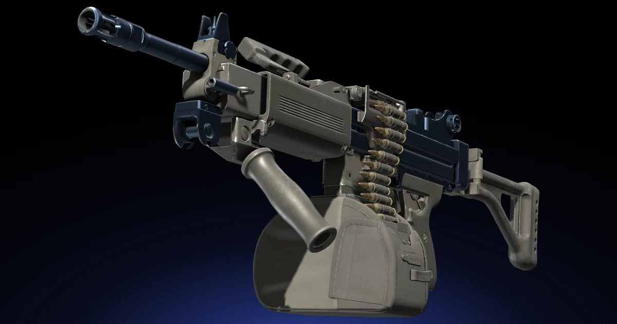Negev | Anodized Navy skin in CS2