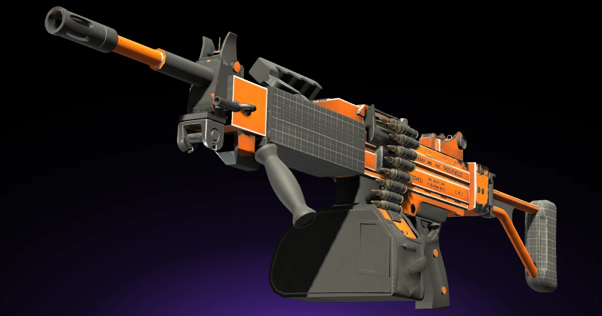 Negev | dev_texture skin in CS2