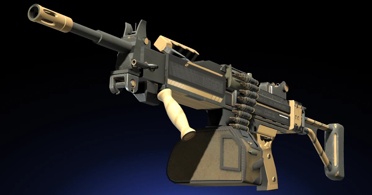 Negev | Desert-Strike skin in CS2