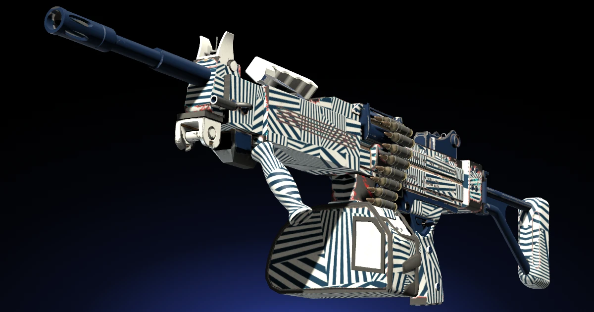 Negev | Dazzle skin in CS2
