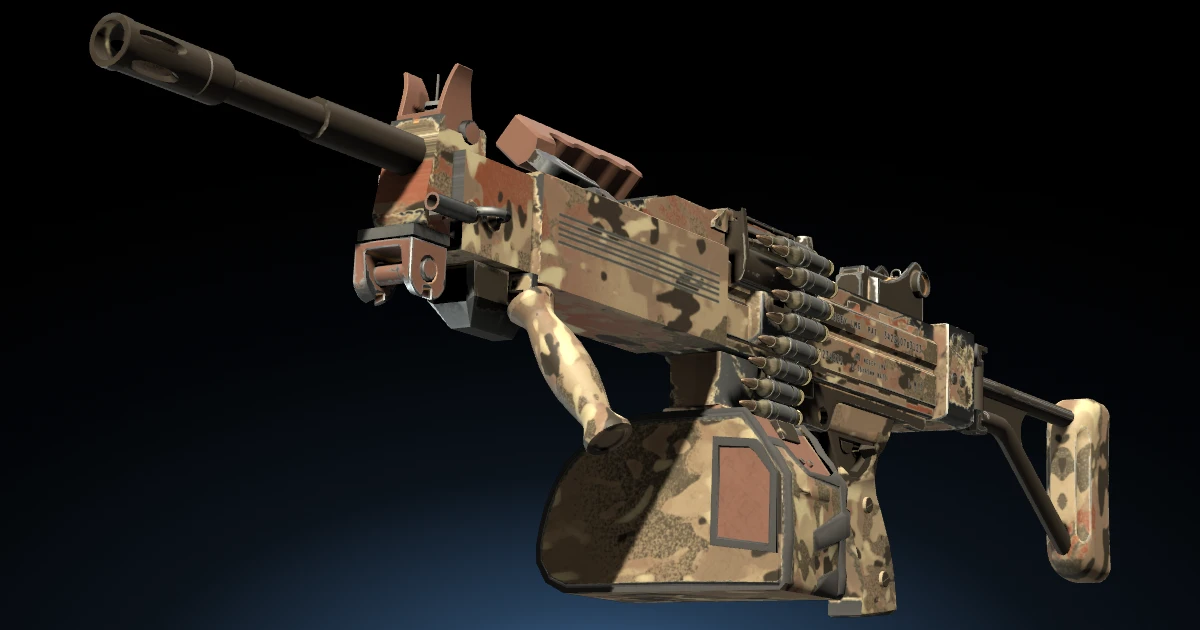 Negev | CaliCamo skin in CS2