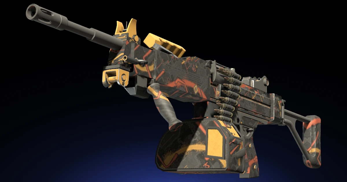Negev | Infrastructure skin in CS2