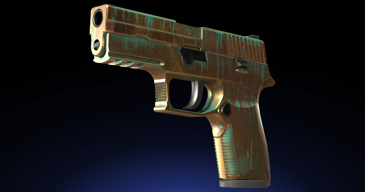P250 | Verdigris skin in CS2